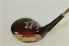 Bob Goalby Signed Jack Nicklaus MacGregor 4-Wood Inscribed 68 Masters JSA ALOA