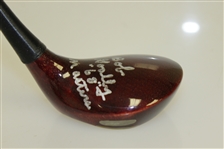 Bob Goalby Signed Jack Nicklaus MacGregor 4-Wood Inscribed 68 Masters JSA ALOA