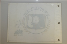 Phil Mickelson Signed Bob Hope Classic at PGA West Flag FULL JSA #Z05402