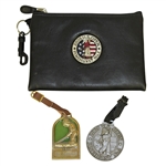 2005 US Open at Pinehurst Valuables Pouch with Bag Tag & other '1895' Bag Tag