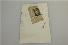 1940's & 1950's Sam Snead Wire Photos - Four