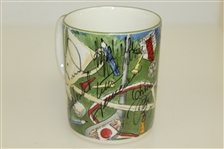Multi-Signed Mug of LPGA Stars Annika, Inkster, Davies, Pepper, & more JSA ALOA