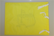 Jack Nicklaus Signed Undated Masters Embroidered Flag FULL JSA #Y52660