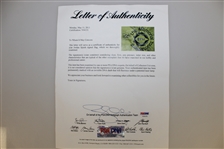 Jordan Spieth Signed The Memorial Tournament Embroidered Flag PSA/DNA #Y04151