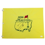 Danny Willett Signed 2016 Masters Embroidered Flag JSA #P67592