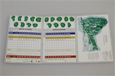 Arnold Palmer Signed Penn State Golf Courses Official Scorecard JSA ALOA