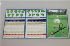 Arnold Palmer Signed Penn State Golf Courses Official Scorecard JSA ALOA