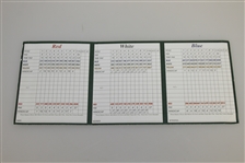 Arnold Palmer Signed The Shawnee Inn & Golf Resort Official Scorecard JSA ALOA