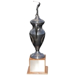 Original Horton Smith Trophy Awarded Annually to An Individual PGA Pro For Outstanding & Continuing Contributions To Education 44 Tall 