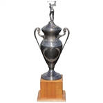 Original Horton Smith Trophy Awarded Annually to An Individual PGA Pro For Outstanding & Continuing Contributions To Education 44 Tall 