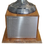 Original Horton Smith Trophy Awarded Annually to An Individual PGA Pro For Outstanding & Continuing Contributions To Education 44 Tall 