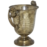 John Golden Memorial Silver Loving Cup 1936-40, Won By New Jersey, Connecticut And Westchester Sections