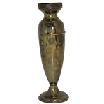 1929 Memorial Day Tournament Silver Trophy Cup Won By Robert Parmater