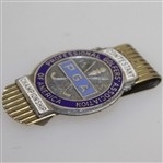1955 PGA Championship at Meadowbrook CC Contestant Badge - Doug Ford Winner