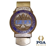 1958 PGA Championship at Llanerch CC Contestant Badge - Dow Finsterwald Winner