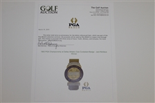 1963 PGA Championship at Dallas Athletic Club Contestant Badge - Jack Nicklaus Winner