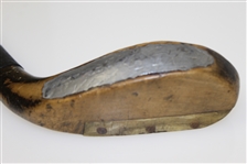 Robert Forgan Semi Long Nose Putter - With Crown Stamp on Head and Shaft Stamp