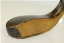 Robert Forgan Semi Long Nose Putter - With Crown Stamp on Head and Shaft Stamp