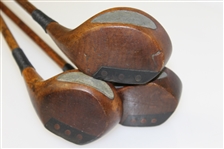 Three George Low Baltusrol Woods - Baltusrol(x2) & Special(W.W.)