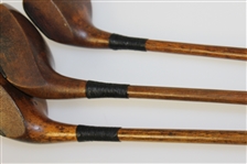 Three George Low Baltusrol Woods - Baltusrol(x2) & Special(W.W.)