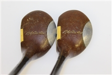 A.G. Spalding Bros Crow Face Reg. #25653 1-Wood & 2-Wood