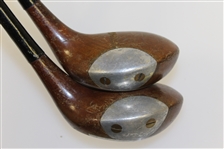 A.G. Spalding Bros Crow Face Reg. #25653 1-Wood & 2-Wood