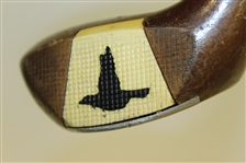 A.G. Spalding Bros Crow Face Reg. #25653 1-Wood & 2-Wood