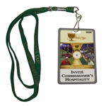 Deane Bemans 2007 The Presidents Cup Invite Commissioners Hospitality Badge