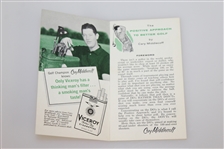 1959 Carry Middlecoff 'The Positive Approach to Better Golf' Pamphlet