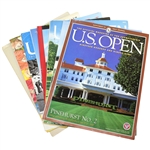 Eight US Open Championship Programs 1982(x2), 1989, 1998, 1999, 2003, 2008, & 2013