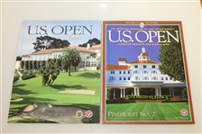 Eight US Open Championship Programs 1982(x2), 1989, 1998, 1999, 2003, 2008, & 2013