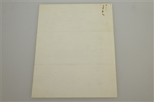 Charles Swanson Signed Letter to Charles Price - May 13, 1963 JSA ALOA
