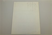John Updike Signed Letter to Charles Price - August 13, 1980 JSA ALOA