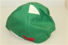 Vintage Multi-Signed Green & White Colonial Hat - Watson, Price, & others JSA ALOA