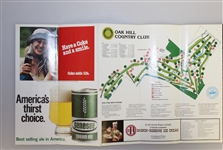 Lee Trevino Signed 1980 Oak Hill PGA Championship Program with Pamphlet JSA ALOA