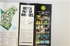 Lee Trevino Signed 1980 Oak Hill PGA Championship Program with Pamphlet JSA ALOA