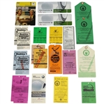 Assorted Golf Tournament Tickets & Senior Players Championship Ticket Signed by H.O.F., Hale Irwin, Tom Kite, Bernhard Langer JSA/AOLA