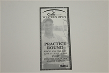 Assorted Golf Tournament Tickets & Senior Players Championship Ticket Signed by H.O.F., Hale Irwin, Tom Kite, Bernhard Langer JSA/AOLA