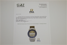 1966 PGA Championship at Firestone CC Contestant Badge - Al Geiberger Winner