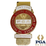 1967 PGA Championship at Columbine CC Contestant Badge - Don January Winner