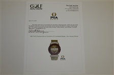1967 PGA Championship at Columbine CC Contestant Badge - Don January Winner