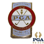 1972 PGA Championship at Oakland Hills CC Contestant Badge - Gary Player Winner