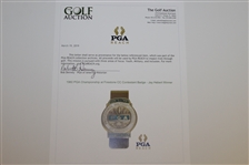 1960 PGA Championship at Firestone CC Contestant Badge - Jay Hebert Winner