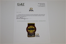 1973 PGA Championship at Canterbury GC Contestant Badge - Jack Nicklaus Winner