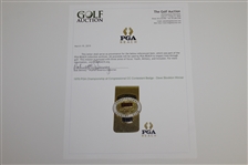 1976 PGA Championship at Congressional CC Contestant Badge - Dave Stockton Winner