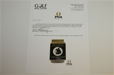 1978 PGA Championship at Oakmont CC Contestant Badge - John Mahaffey Winner
