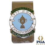 1979 PGA Championship at Oakland Hills CC Contestant Badge -  David Graham Winner