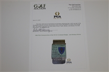 1980 PGA Championship at Oak Hill CC Contestant Badge - Jack Nicklaus Winner
