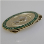 1999 PGA Championship at Medinah CC Contestant Badge - Tiger Woods Winner