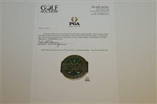 1938 PGA Championship at Shawnee CC contestant Badge - Paul Runyan Winner